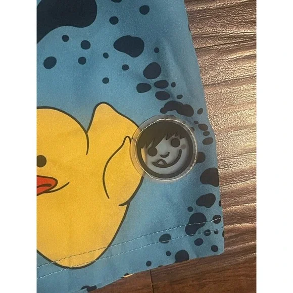 Neff‎ Men's Dunk Swim Trunk Shorts Duck Medium - Picture 4 of 6